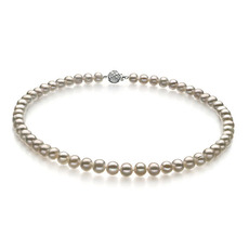 White 6-7mm Freshwater Pearl Necklace