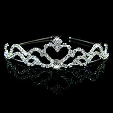 Alloy With Rhinestone Bridal Wedding Tiara