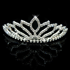 Alloy With Rhinestone Bridal Wedding Tiara