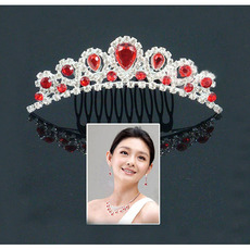 Alloy With Zircon Bridal Wedding Tiara