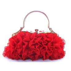 Lace Evening Handbags/ Clutches/ Purses with Rhinestone