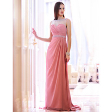 Discount Designer Stylish Chiffon Floor Length Evening Dresses8