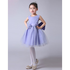 Ball Gown Knee Length Tulle Flower Girl Dresses