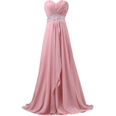 Discount Sweetheart Floor Length Chiffon Evening/ Prom/ Party Dresses