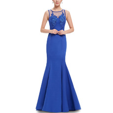 Affordable Mermaid Floor Length Satin Evening/ Prom/ Formal Dresses