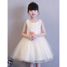 Adorable Ball Gown Mini/ Short Flower Girl Dresses for Wedding