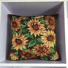 Pillowcase Sunflower Decorative 16