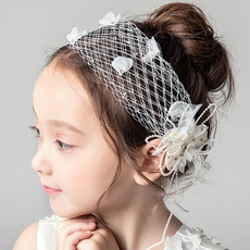 Flower Girl Lace Headband Hairband Headwear Accessory for Wedding