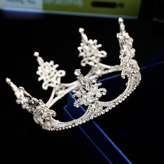 Alloy with Rhinestone Wedding Tiara/ Headpieces for Brides