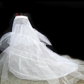 Chapel Train A-Line Wedding Petticoats