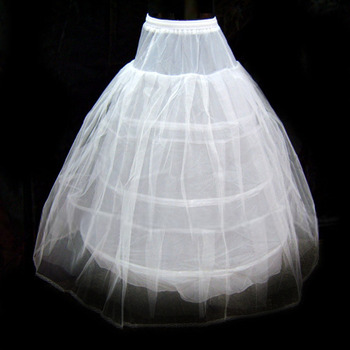 Tulle White Wedding Petticoats