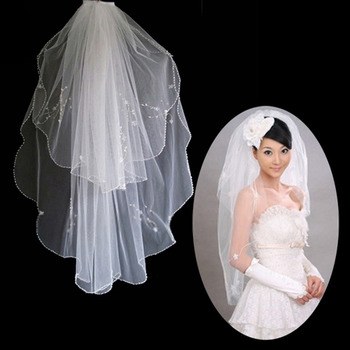 2 Layers Elbow Length Wedding Veil