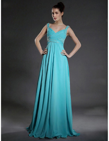 Discount Custom Sweetheart Floor Length Chiffon Bridesmaid Dresses