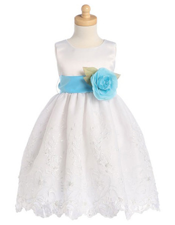 Discount Custom Ball Gown Applique First Communion Dresses with Belts