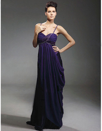 Discount Empire Long Evening Dress/ Sexy Sweetheart Chiffon Prom Dress