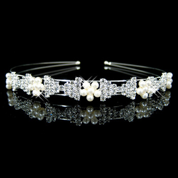 Alloy With Flower Bridal Wedding Tiara