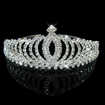 Alloy With Rhinestone Bridal Wedding Tiaras