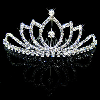 Alloy With Rhinestone Bridal Wedding Tiara