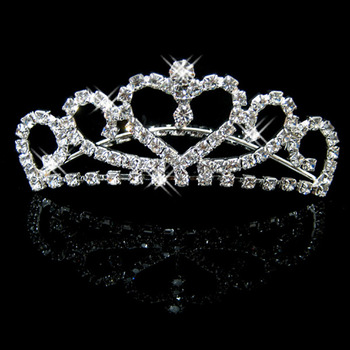 Alloy With Rhinestone Bridal Wedding Tiara