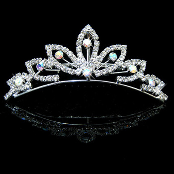 Alloy With Rhinestone Bridal Wedding Tiara