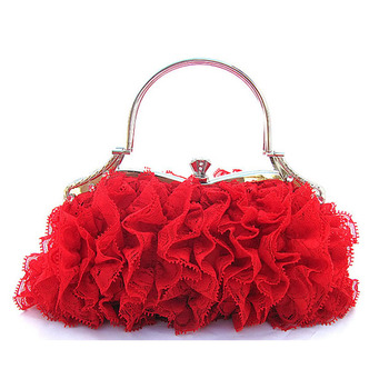 Lace Evening Handbags/ Clutches/ Purses with Rhinestone