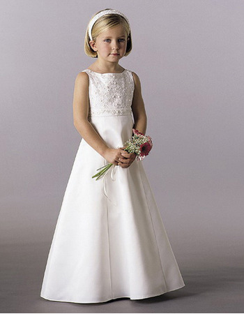 satin holy communion dresses