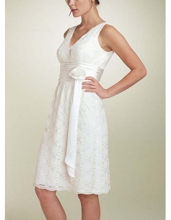 Short White Homecoming Dresses/ Lace Prom Dresses for Graduation Ceremony