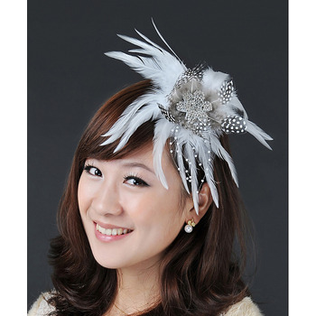 Stunning White Fascinators