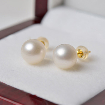 Affordable White/ Pink/ Purple Freshwater Natural Pearl Earring Set