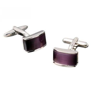 Elegant Rectangle Conch Tuxedo Cufflinks for Wedding/ Business