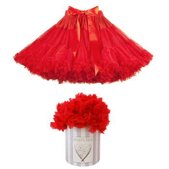 Women's Sexy Red Tulle Mini Tutus/ Skirts/ Wedding Petticoats