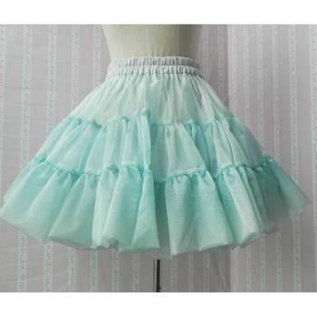 Girls' Cute A-Line Mesh Mini Skirts/ Wedding Petticoats