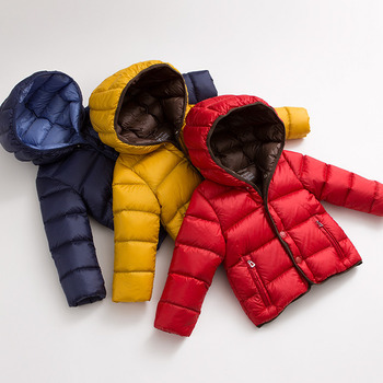 New Reversible Boys Kids Winter Hooded Down Coats/ Jackets/ Snowsuits