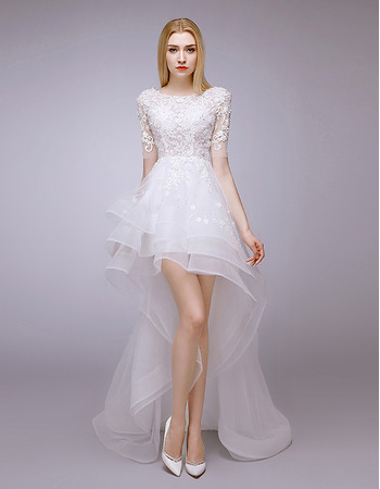 wedding gown for short girl