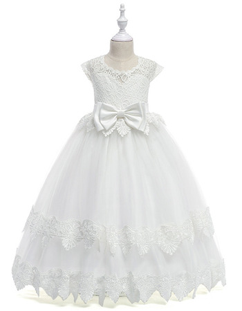 Adorable Ball Gown Floor Length Flower Girl Dresses for Wedding