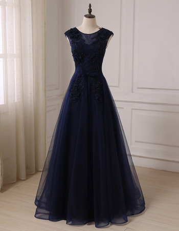 A-Line Floor Length Prom/ Party/ Formal Dresses