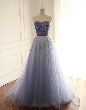 Elegant Strapless Beading Multi-Color Prom/ Party/ Formal Dresses