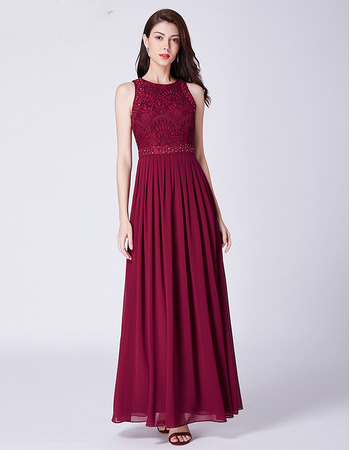 Inexpensive Floor Length Chiffon Evening/ Prom/ Formal Dresses