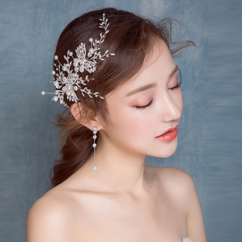 Alloy with Pearl Wedding Headpieces/ Fascinators for Brides