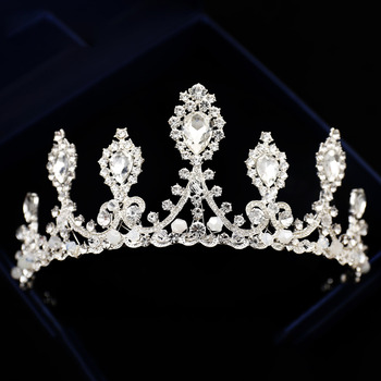 Alloy with Rhinestone Wedding Tiara/ Headpieces for Brides