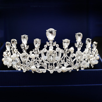 Alloy with Pearl Wedding Tiara/ Headpieces for Brides