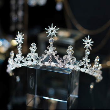 Alloy with Rhinestone Wedding Tiara/ Headpieces for Brides