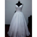 New Style Simple but Elegant A-Line Sweetheart Court train Satin Taffeta Dress for Bride/Bridal Gown
