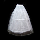 White 2 Layered Wedding Petticoats