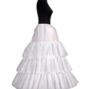 3 Bone Hoop Tulle Wedding Petticoats