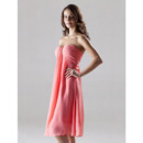 Short Chiffon Bridesmaid Dresses