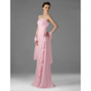 Long Chiffon Bridesmaid Dresses