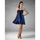 Affordable Chic A-Line Sweetheart Sleeveless Short Homecoming Dresses/ Prom Dresses