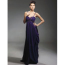 Discount Empire Long Evening Dress/ Sexy Sweetheart Chiffon Prom Dress