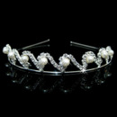 Alloy With Pearl Bridal Wedding Tiara